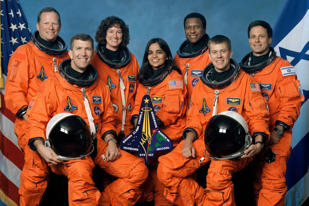 Posádka raketoplánu Columbia