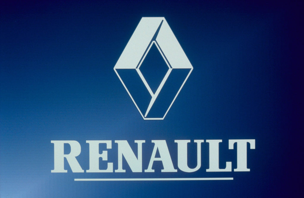 Logo Renault v roce 1992