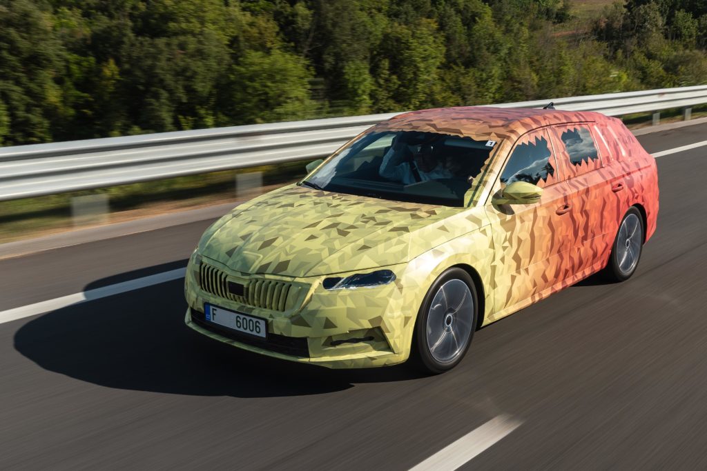 Maskované prototypy - Škoda Octavia