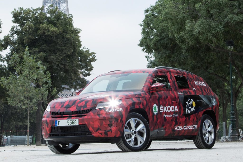 Maskované prototypy - Škoda Kodiaq