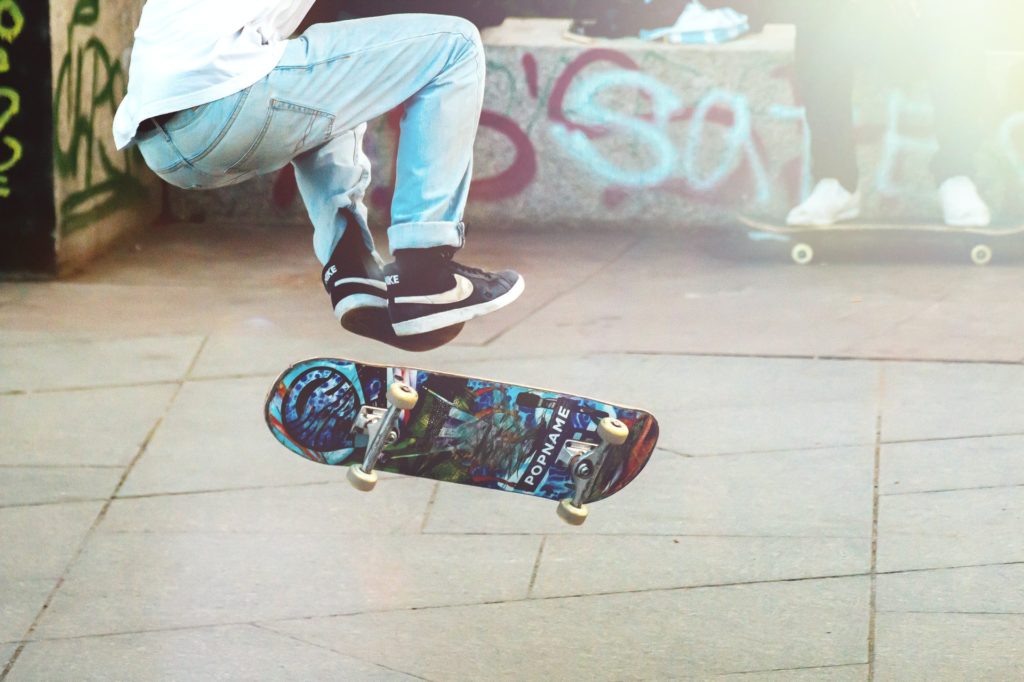 Skateboarding je skvělý a zábavný sport