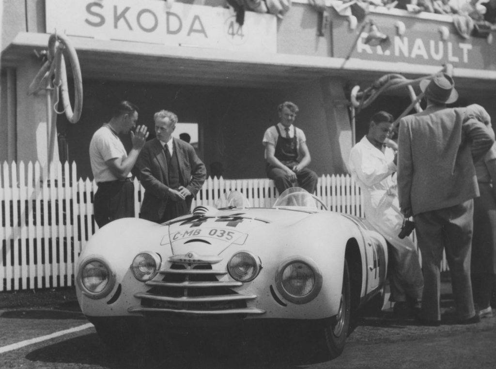 Škoda Sport na Le Mans v roce 1950