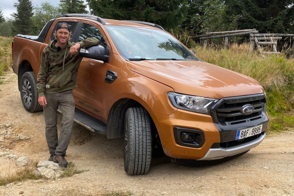 Jakub Vágner a jeho Ford Ranger Wildtrack