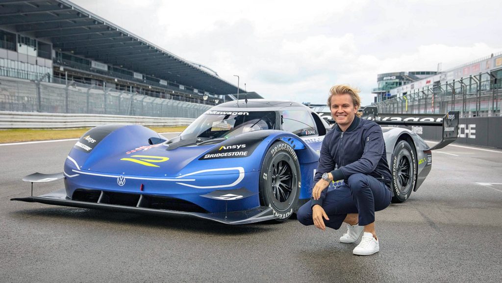 Nico Rosberg a Volkswagen ID.R