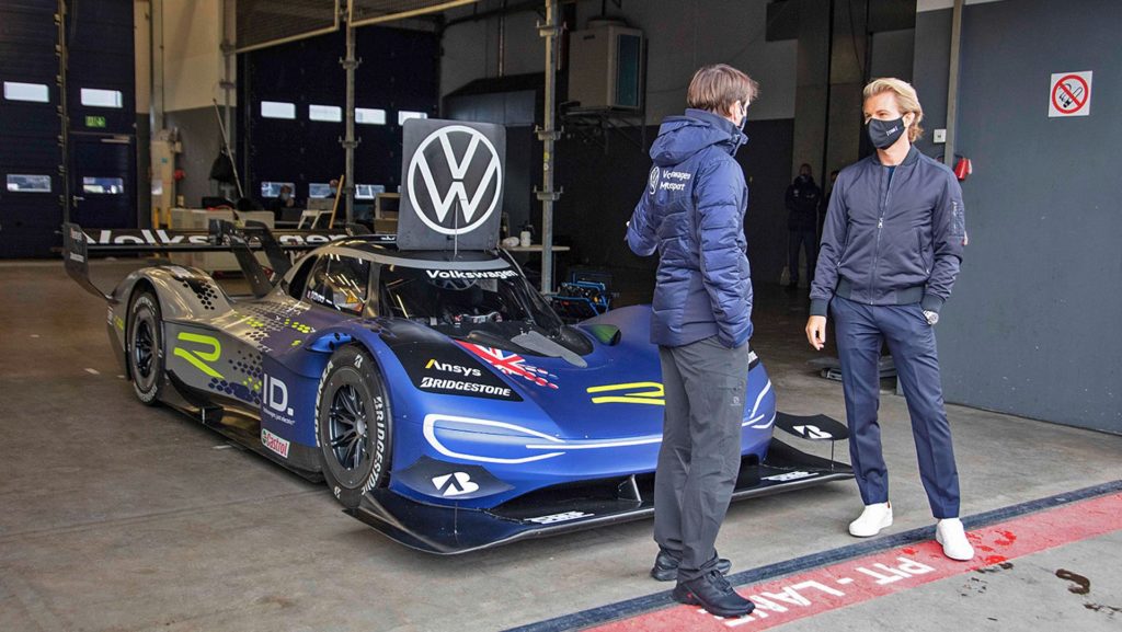 Nico Rosberg a Volkswagen ID.R