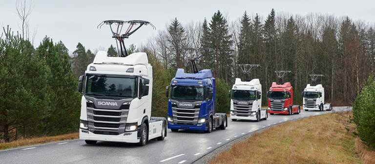 Elektrifikované kamiony