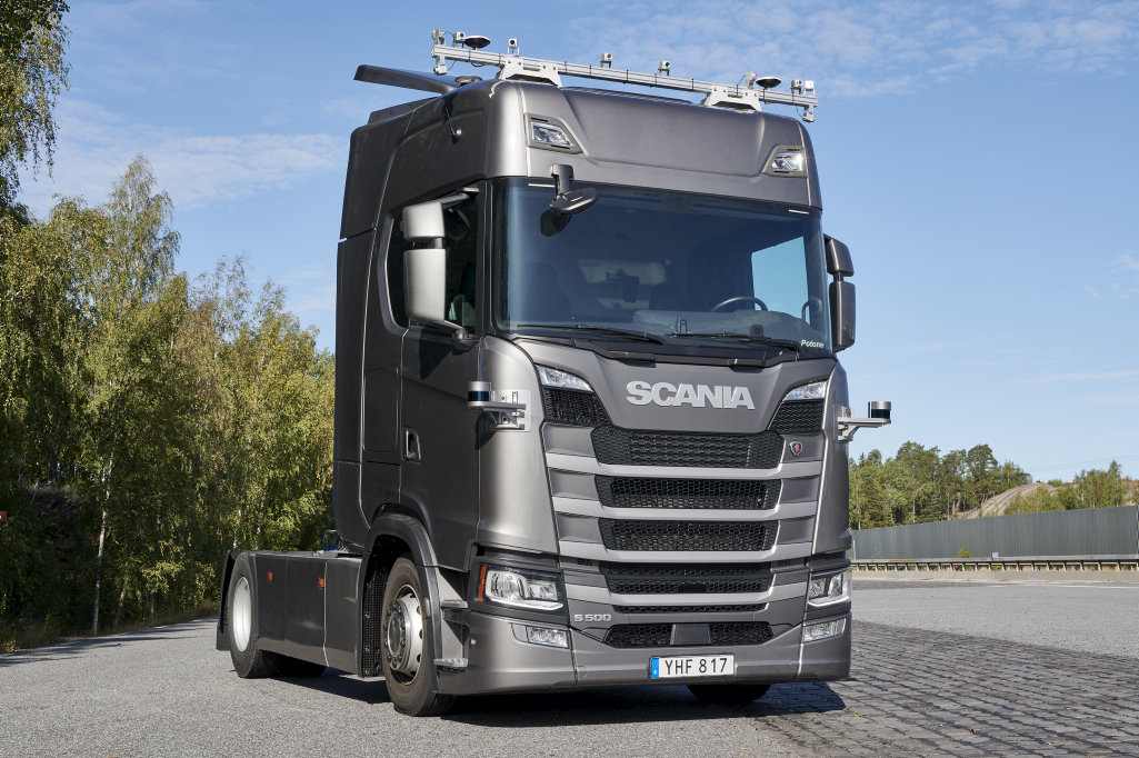 Autonomní kamion Scania