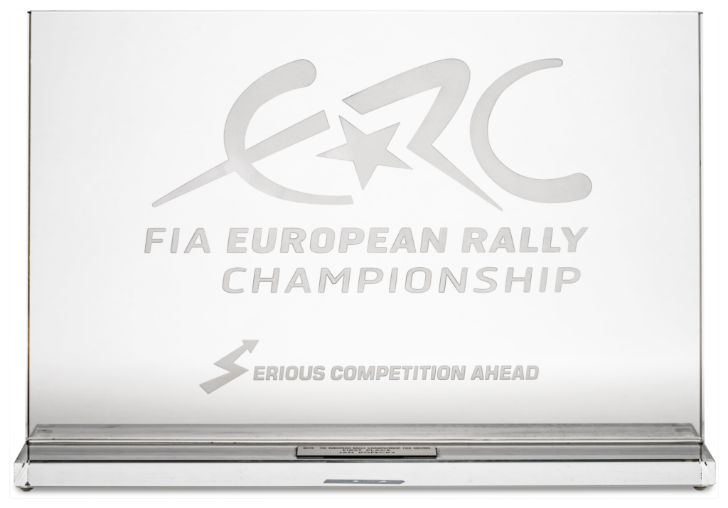 Trofeje – FIA European Rally Championship for Driver