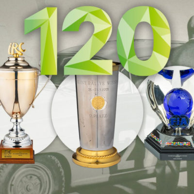 Trofeje z rallye závodů