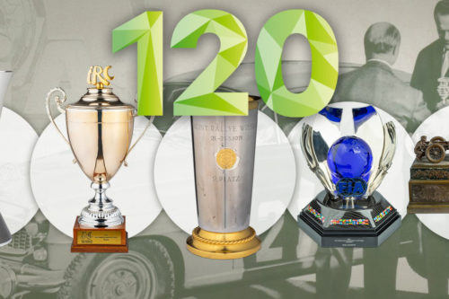Trofeje z rallye závodů