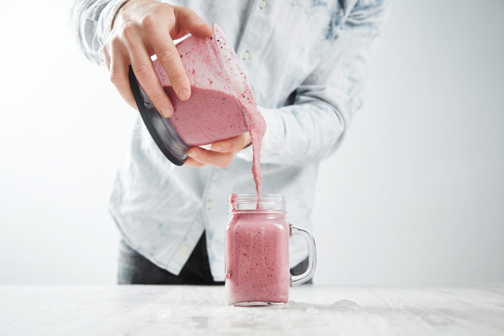 Borůvkové smoothie je solidní základ dne