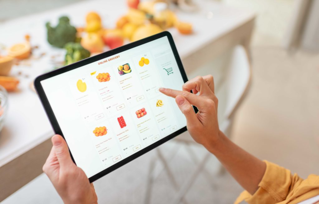 Nakupování potravin online