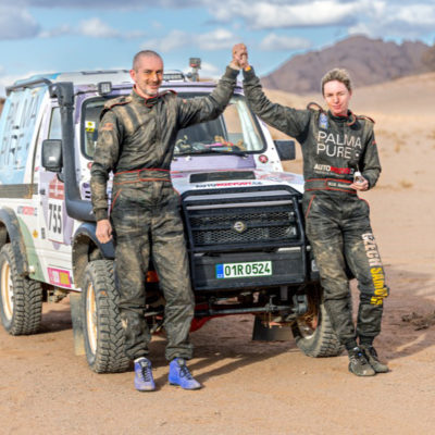 Olga Roučková na Dakar Classic