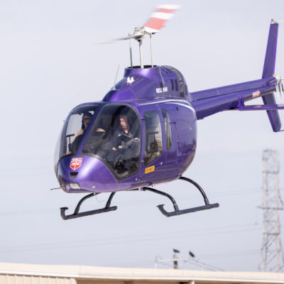 Bell 505 létá na SAF
