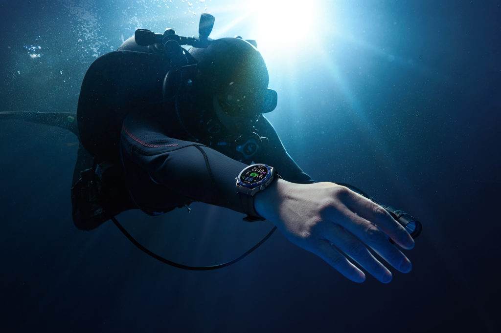 Potápění s hodinkami Huawei Watch Ultimate
