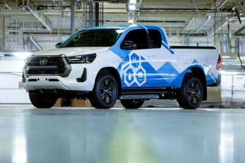 Toyota Hilux na vodík