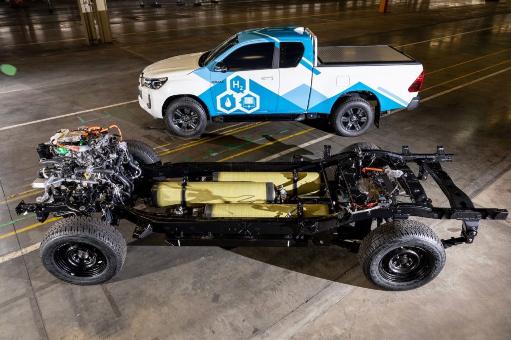 Toyota Hilux s vodíkovým pohonem