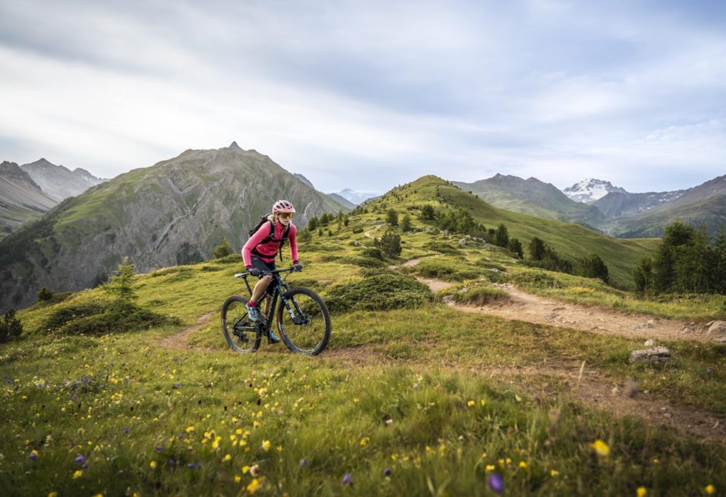 Biking v Livignu