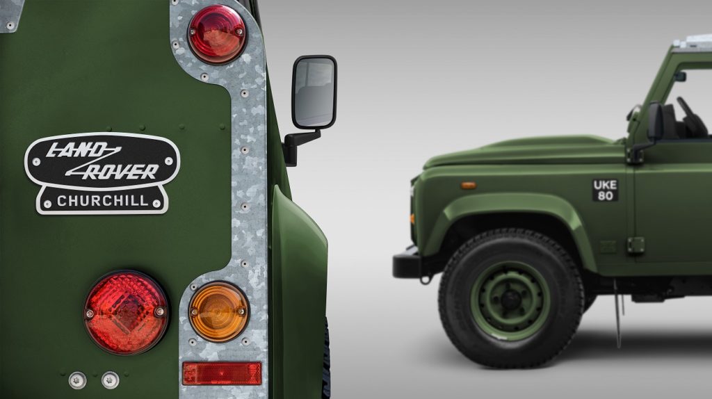 Defender V8 Churchill Edition