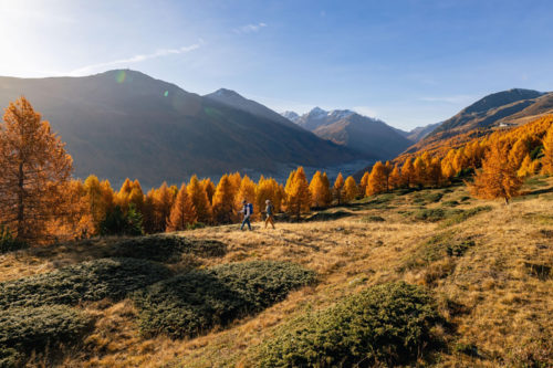 Livigno na podzim