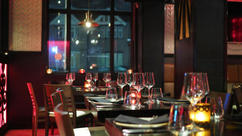 Interiér restaurace
