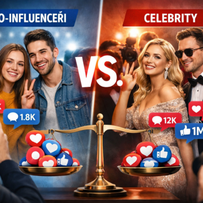 Mikro-influenceři versus celebrity